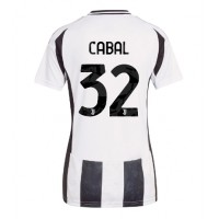 Juventus Juan Cabal #32 Replica Home Shirt Ladies 2024-25 Short Sleeve